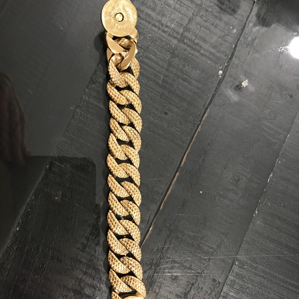 Marc by Marc Jacobs gold chunky bracelet